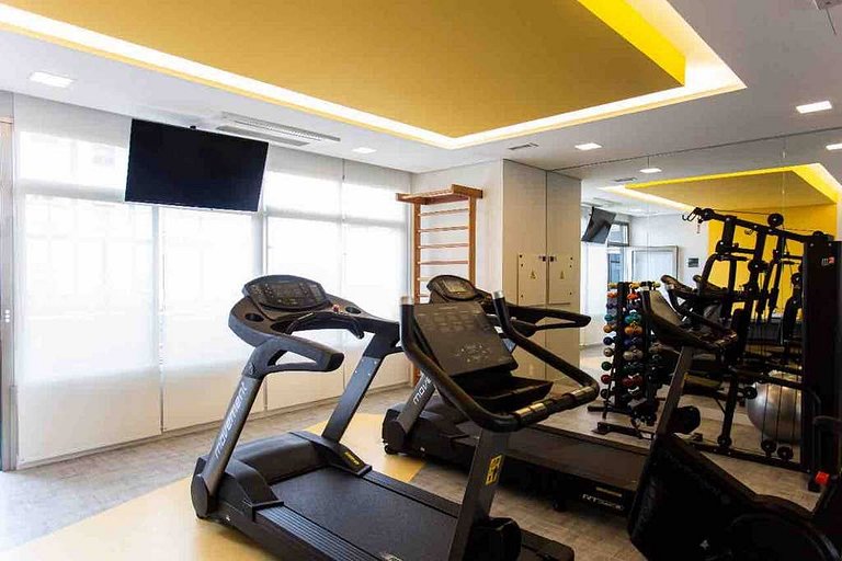 BHaus Vila Madalena Eside | Studio Premium com Varanda | es1