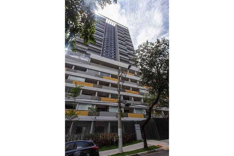 BHaus Vila Madalena Eside | Studio Premium com Varanda | es1