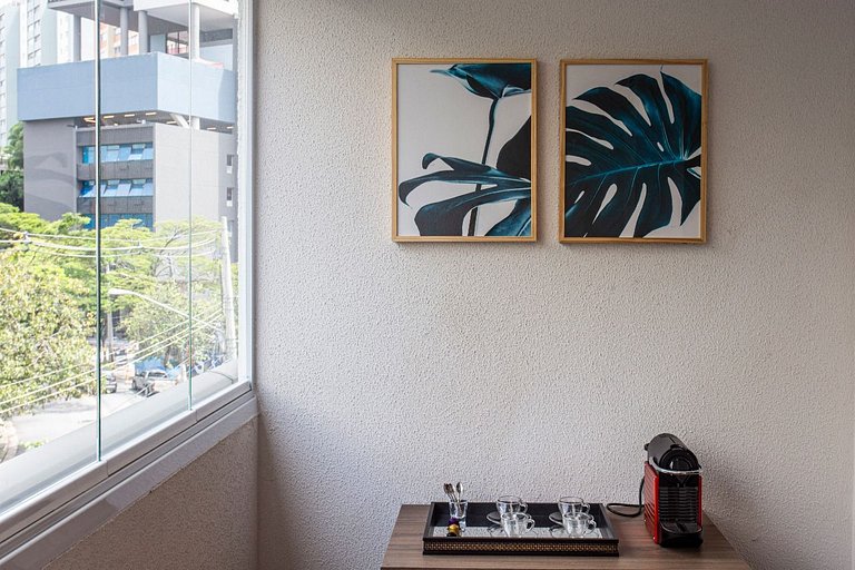 BHaus Vila Madalena Eside | Studio Premium com Varanda | es1
