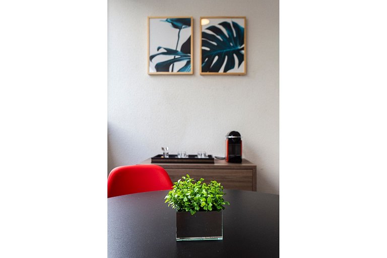 BHaus Vila Madalena Eside | Studio Premium com Varanda | es1