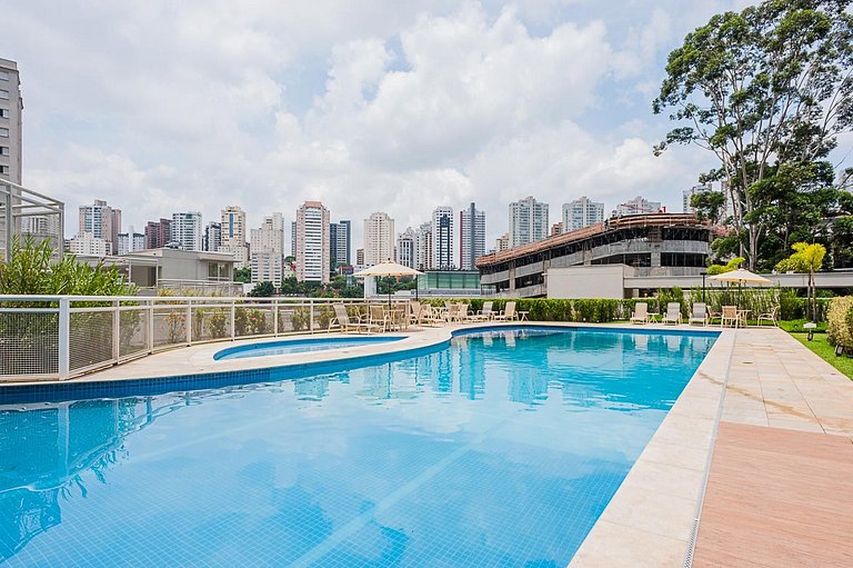 BHaus Morumbi IN Jardim Sul - 50m2 - Cama Queen - Linda Vist