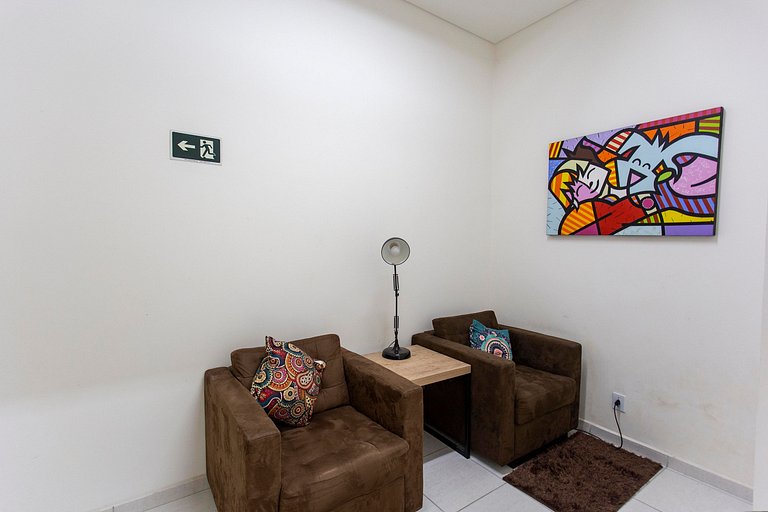 BHaus Downtown Centro SP - Studio com Varanda - Edifício Van