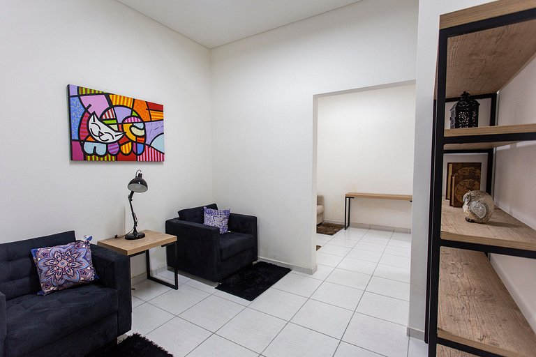 BHaus Downtown Centro SP - Studio com Varanda - Edifício Van