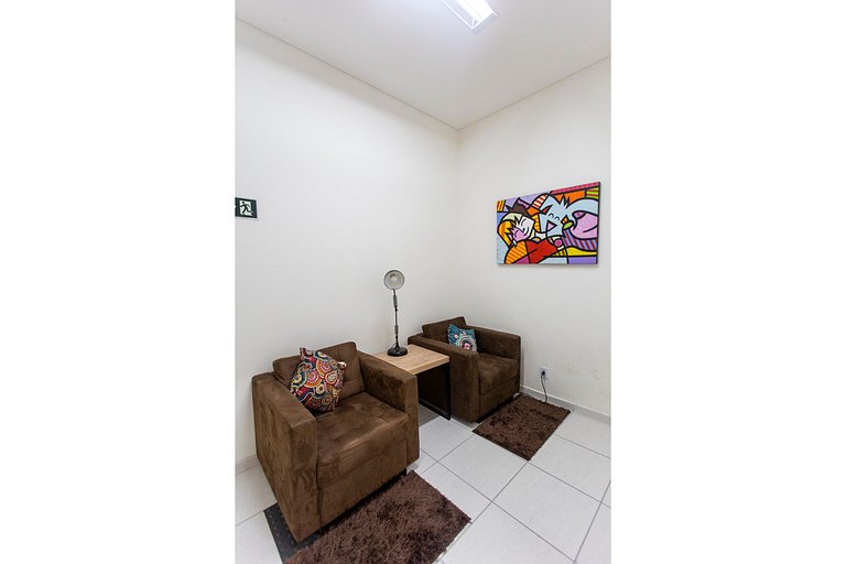 BHaus Downtown Centro SP - Studio com Varanda - Edifício Van