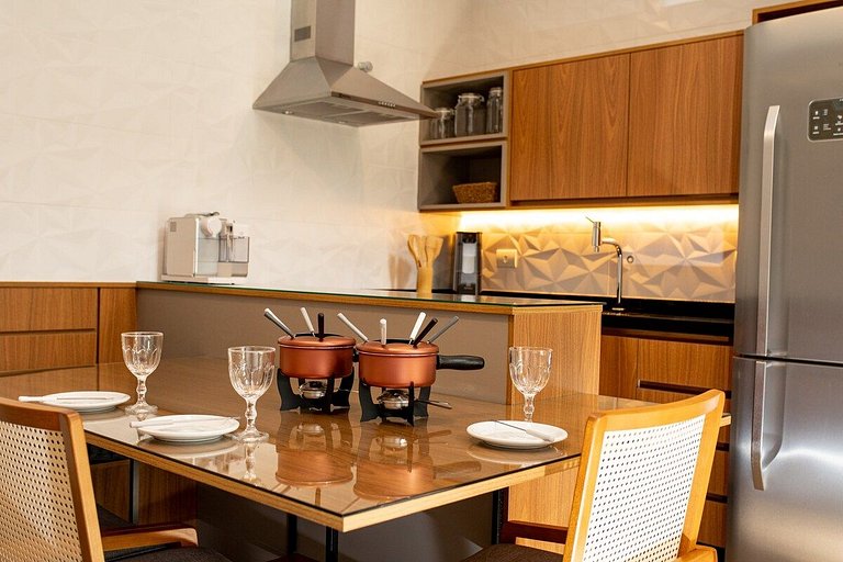 BHaus Campos Do Jordão Gaudi | Grand Loft Duplex com Linda V