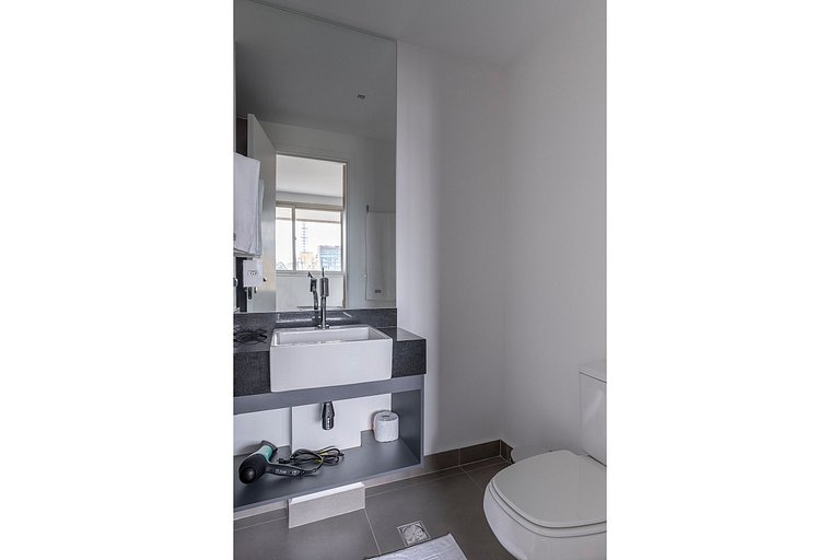 BHaus Jardins VN Melo Alves - Studio Premium com Varanda e V