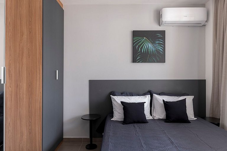 BHaus Jardins VN Melo Alves - Studio Premium com Varanda e V