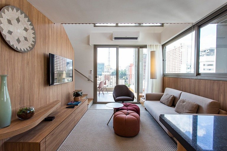 BHaus Jardins VN Melo Alves - Grand Loft Duplex Deluxe com V