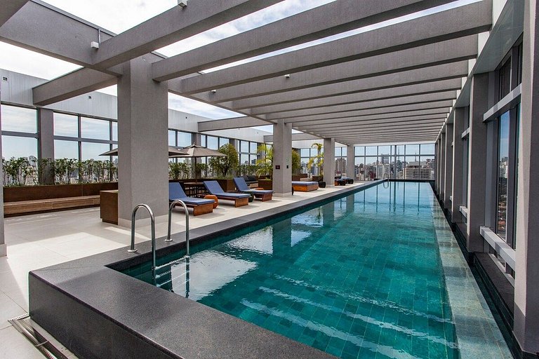 BHaus Pinheiros Helbor Wide | Studio Deluxe com Vista Incrív