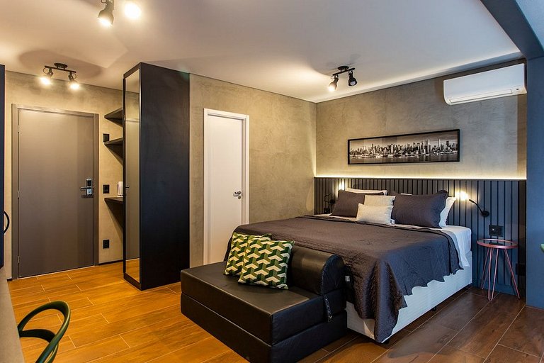 BHaus Pinheiros Helbor Wide | Studio Deluxe com Vista Incrív