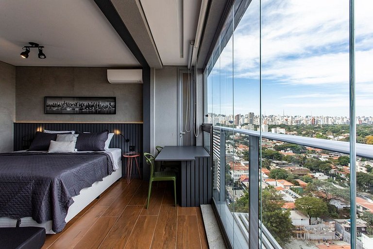 BHaus Pinheiros Helbor Wide | Studio Deluxe com Vista Incrív