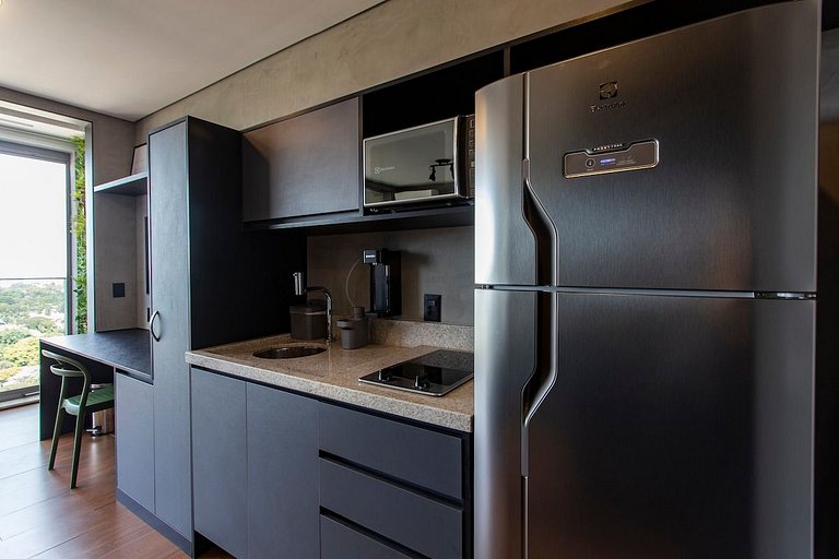 BHaus Pinheiros Helbor Wide | Studio Deluxe com Vista Incrív