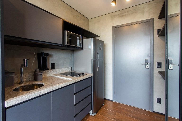 BHaus Pinheiros Helbor Wide | Studio Deluxe com Vista Incrív