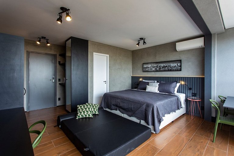 BHaus Pinheiros Helbor Wide | Studio Deluxe com Vista Incrív