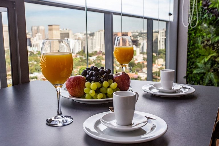 BHaus Pinheiros Helbor Wide | Studio Deluxe com Vista Incrív