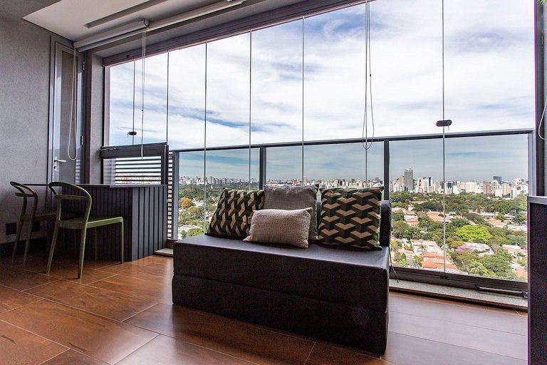 BHaus Pinheiros Helbor Wide | Studio Deluxe com Vista Incrív