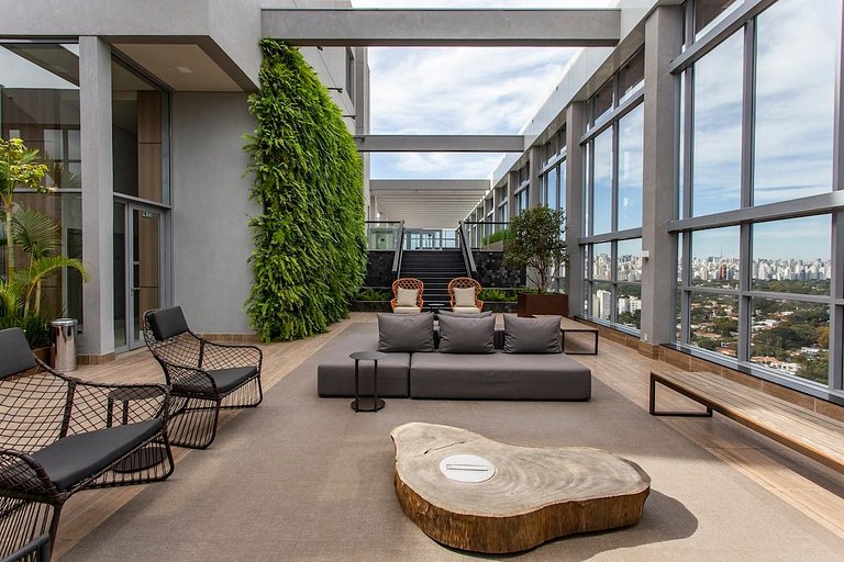 BHaus Pinheiros Helbor Wide | Studio Deluxe com Vista Incrív