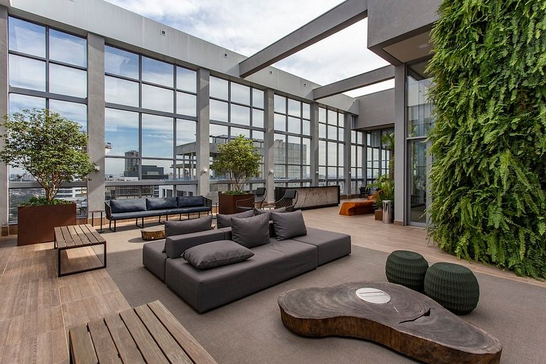 BHaus Pinheiros Helbor Wide | Studio Deluxe com Vista Incrív