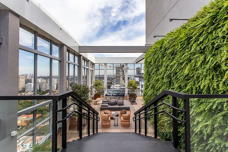 BHaus Pinheiros Helbor Wide | Studio Deluxe com Vista Incrív