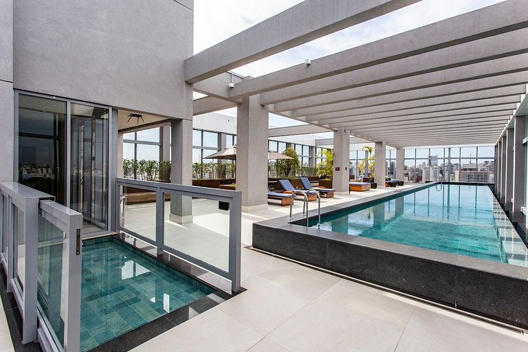 BHaus Pinheiros Helbor Wide | Studio Deluxe com Vista Incrív