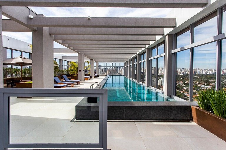 BHaus Pinheiros Helbor Wide | Studio Deluxe com Vista Incrív