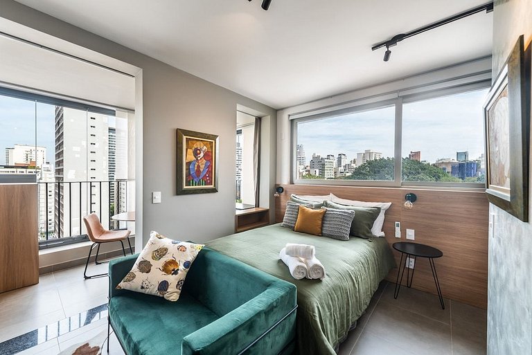 BHaus Jardins VN Melo Alves - Grand Studio Deluxe 10o andar