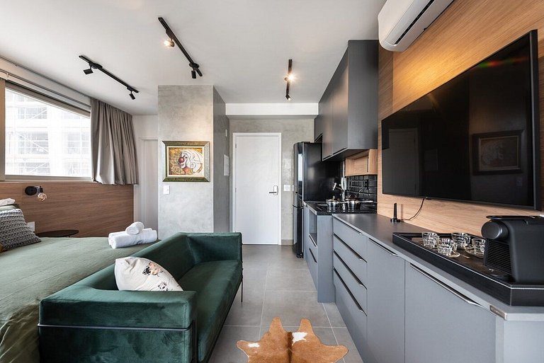 BHaus Jardins VN Melo Alves - Grand Studio Deluxe 10o andar