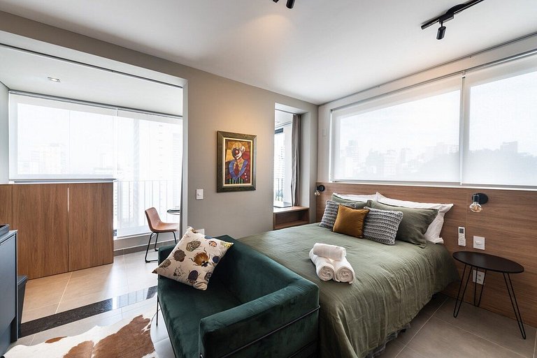 BHaus Jardins VN Melo Alves - Grand Studio Deluxe 10o andar