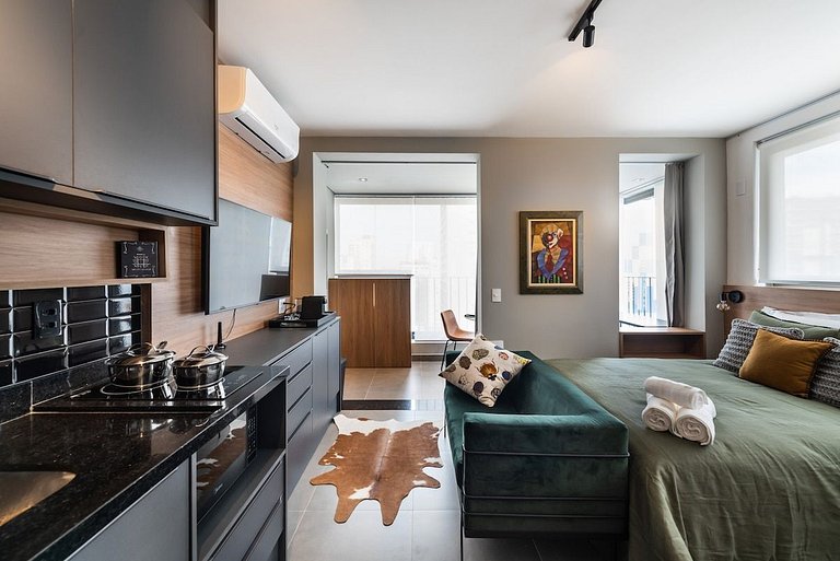 BHaus Jardins VN Melo Alves - Grand Studio Deluxe 10o andar