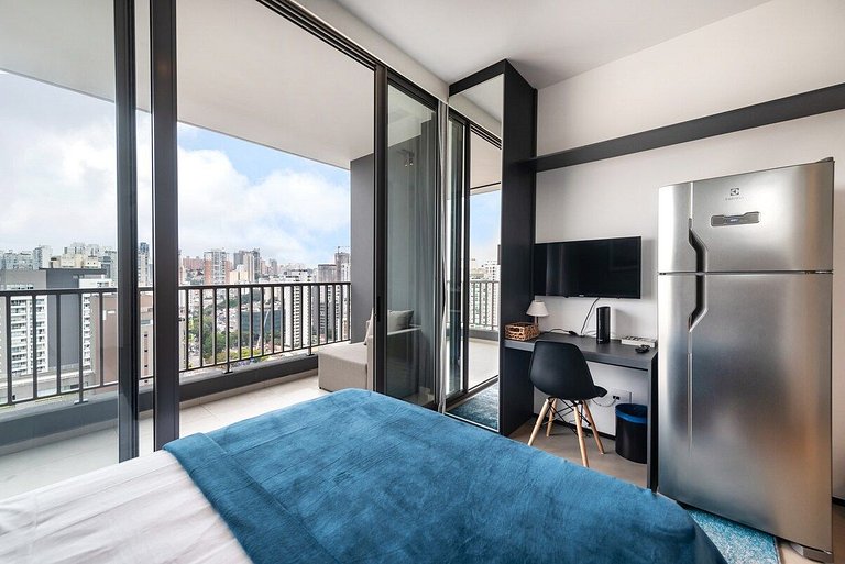 BHaus Allianz Park VN Turiassu - Vista Incrível 19o andar -