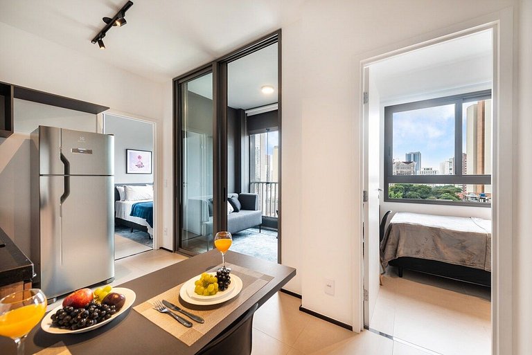 BHaus Allianz Nubank Park VN Turiassu- Grand Apartment com 2