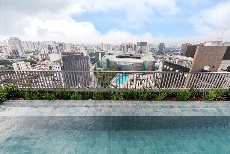 BHaus Allianz Nubank Park VN Turiassu- Grand Apartment com 2