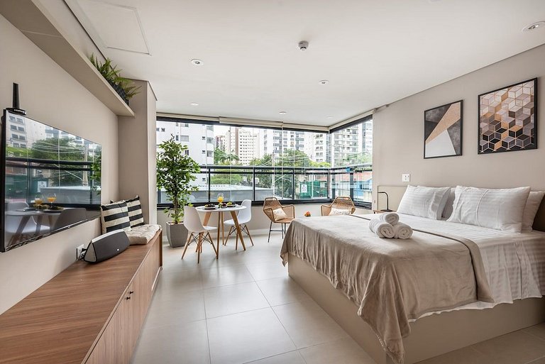 Novo Apartamento Studio para locação curto prazo em Moema