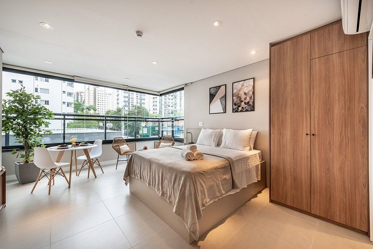 Novo Apartamento Studio para locação curto prazo em Moema