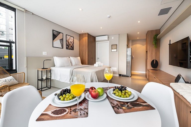 Novo Apartamento Studio para locação curto prazo em Moema