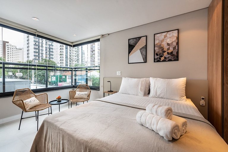 Novo Apartamento Studio para locação curto prazo em Moema
