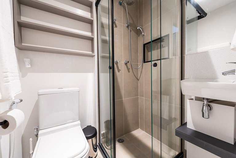 BHaus VN Oscar Freire - Studio compacto 20m2 Silencioso com
