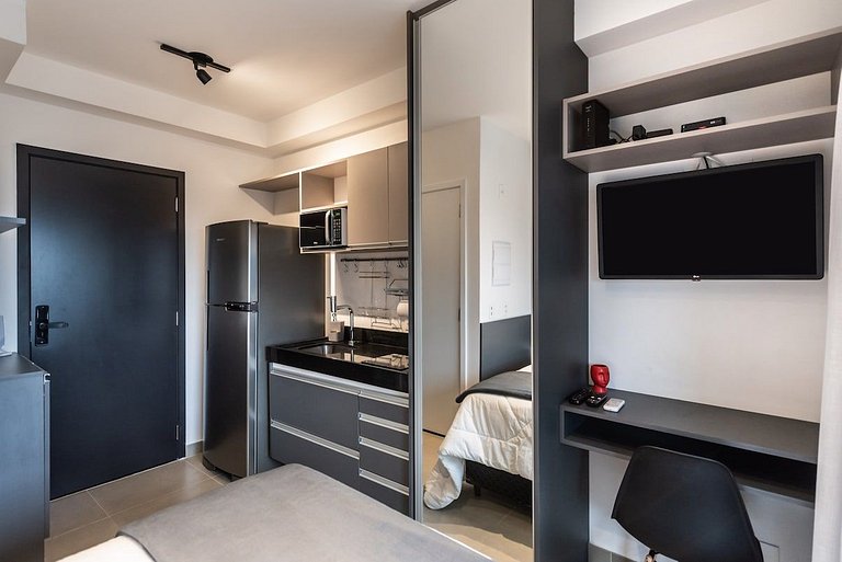 BHaus VN Oscar Freire - Studio compacto 20m2 Silencioso com