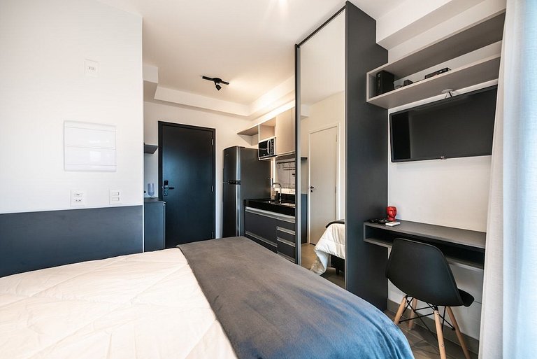 BHaus VN Oscar Freire - Studio compacto 20m2 Silencioso com