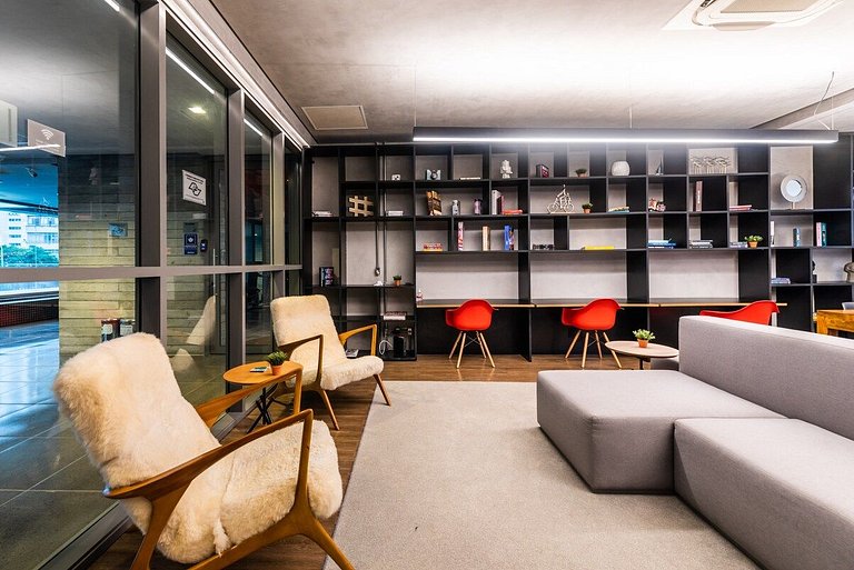 BHaus VN Oscar Freire - Studio compacto 20m2 Silencioso com