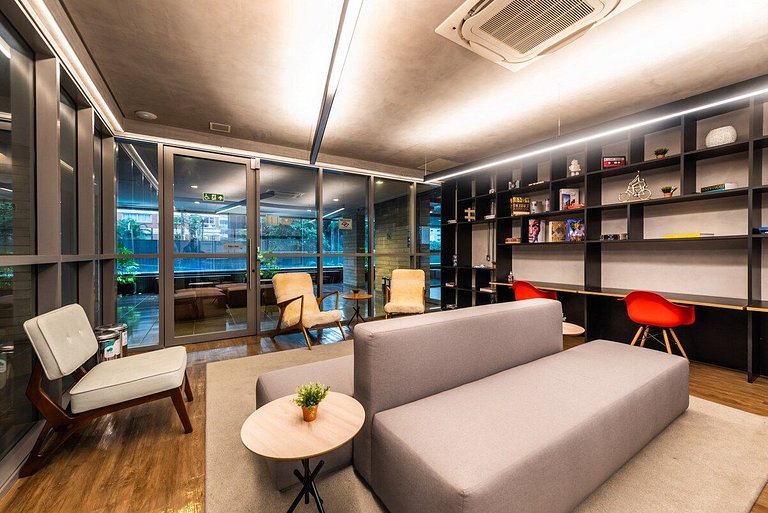 BHaus VN Oscar Freire - Studio compacto 20m2 Silencioso com