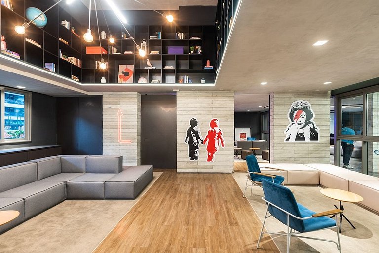 BHaus VN Oscar Freire - Studio compacto 20m2 Silencioso com