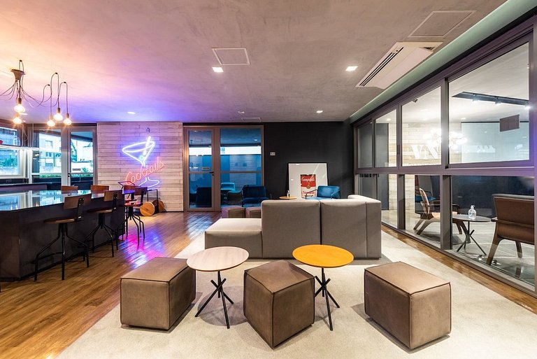 BHaus VN Oscar Freire - Studio compacto 20m2 Silencioso com