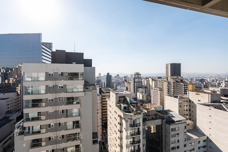 BHaus Bela Vista Bela Cintra - Apartamento Deluxe 1 quarto c