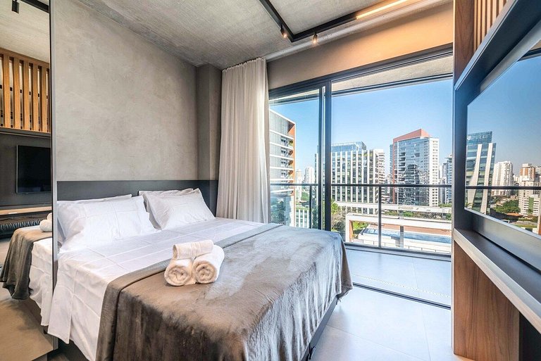 BHaus Faria Lima VN Millennium Vila Olimpia - Grand Apartmen