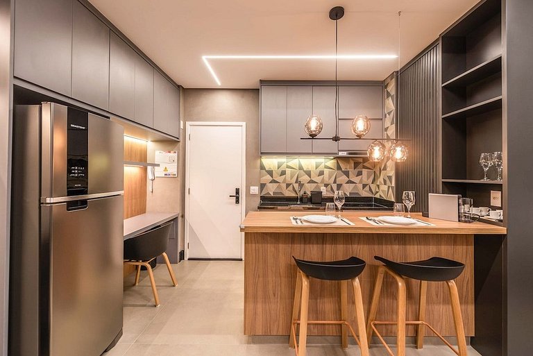 BHaus Faria Lima VN Millennium Vila Olimpia - Grand Apartmen