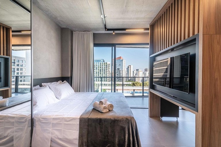 BHaus Faria Lima VN Millennium Vila Olimpia - Grand Apartmen