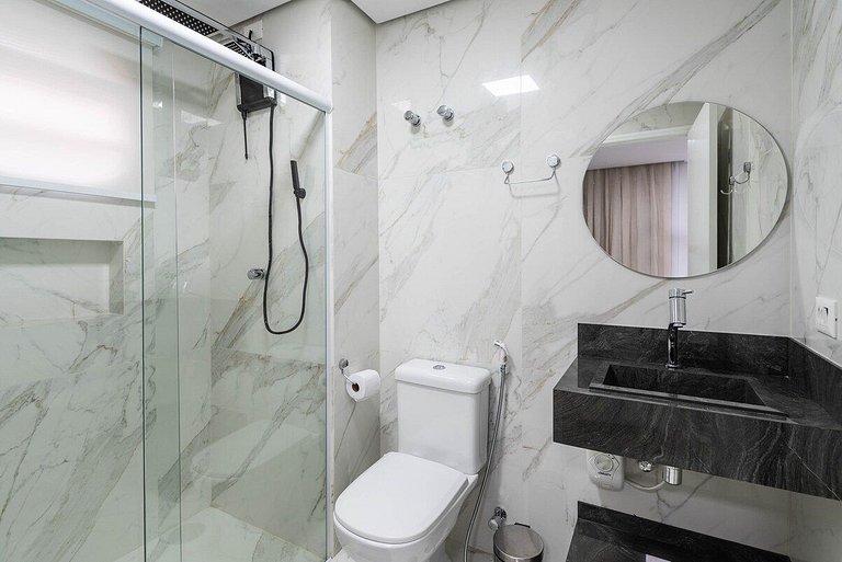 BHaus Itaim Canadá - Grand Apartament 1 quarto - Cama Queen