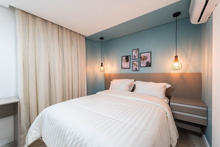 BHaus Itaim Canadá - Grand Apartament 1 quarto - Cama Queen