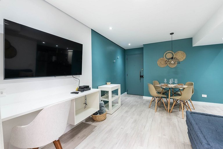 BHaus Itaim Canadá - Grand Apartament 1 quarto - Cama Queen